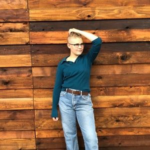 Vintage Worthington 90’s sweater w/blouse detail